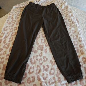 Women's Banana Republic Olive Dark Green Dress Jogger Pants Size Small